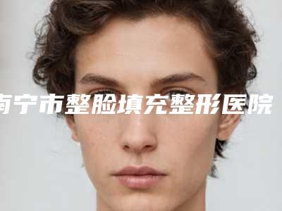 南宁市整脸填充整形医院排名top10实力大推荐(南宁馥方堂医疗美容诊所技术_实例效果都很靠谱)
