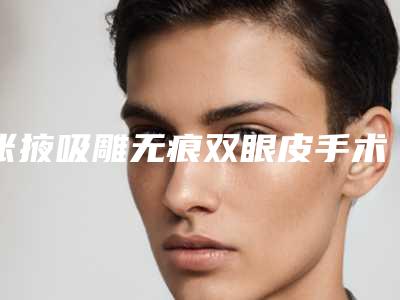 张掖吸雕无痕双眼皮手术矫正多少钱